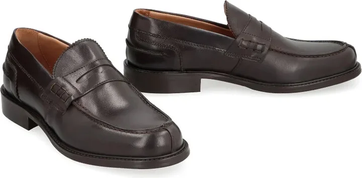 Leather Slip-On Loafers - Image 2