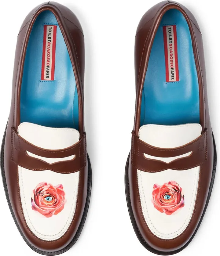 Leather Slip-On Loafers - Image 4