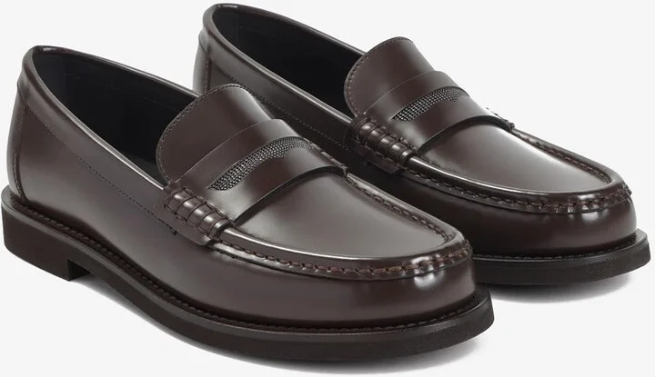 Leather Slip-On Loafers - Image 2