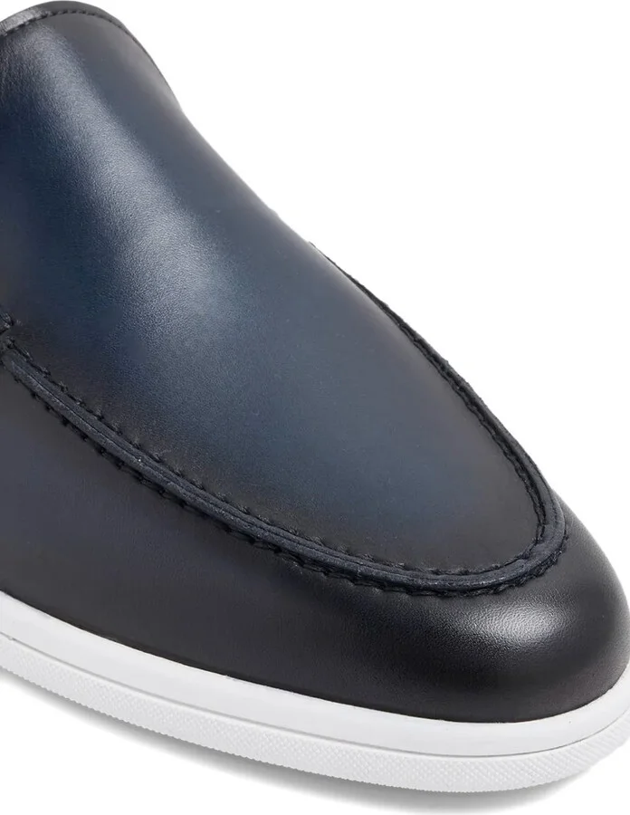Leather Slip-On Loafers - Image 4