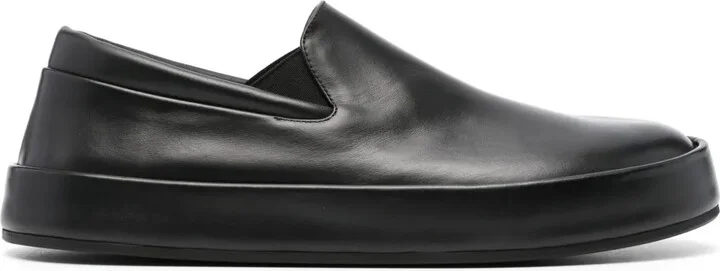Leather Slip-On Loafers