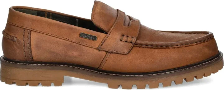 Leather Slip-On Loafers
