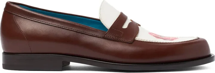 Leather Slip-On Loafers