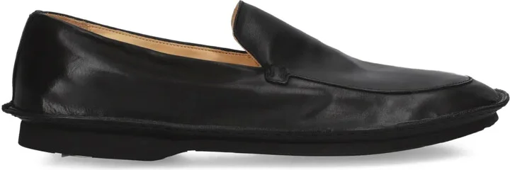 Leather Slip-On Loafers