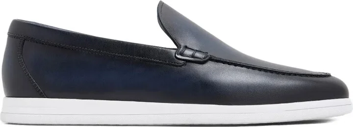 Leather Slip-On Loafers