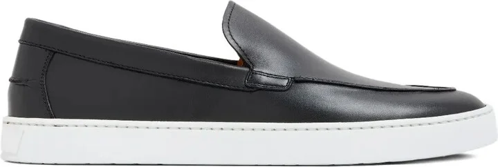 Leather Slip-On Loafers