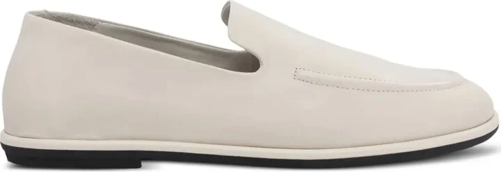 Leather Slip-On Loafers