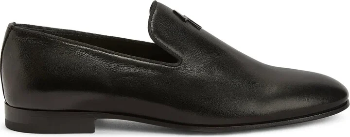 Leather Slip-On Loafers