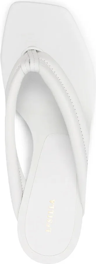 Leather Slip-On Sandals - Image 4