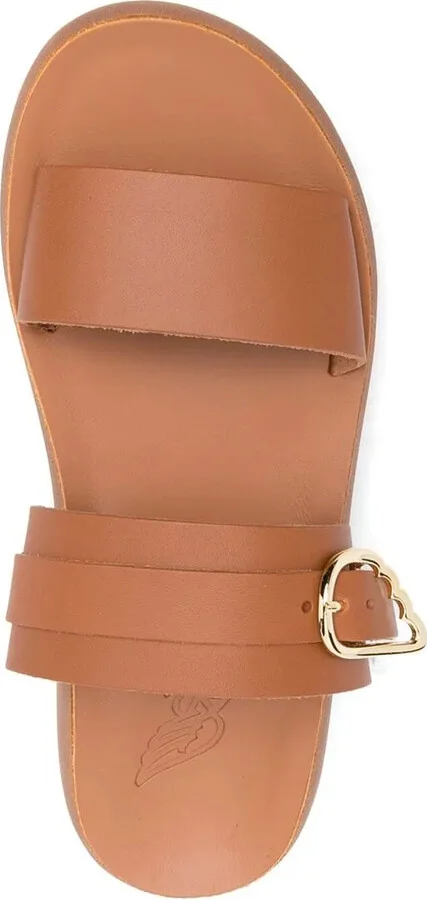 Leather Slip-On Sandals - Image 4