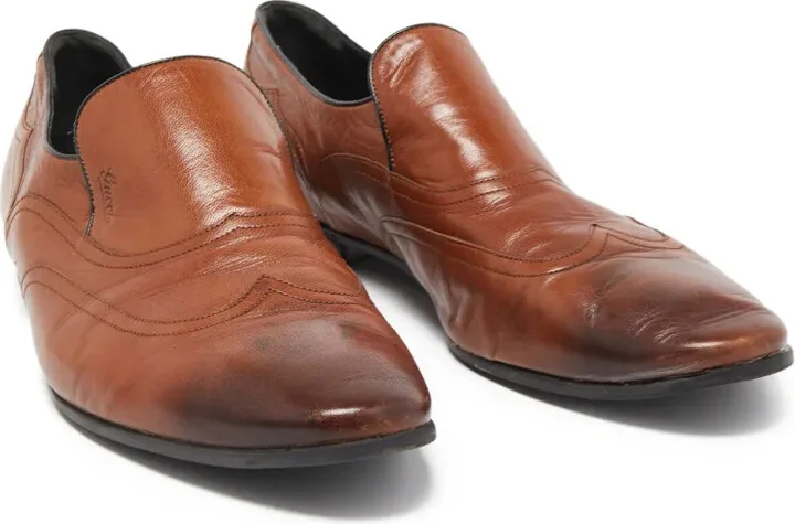 Leather Slip-On Shoes - Image 2