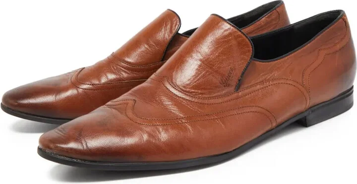 Leather Slip-On Shoes - Image 3