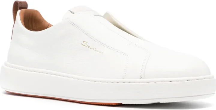 Leather Slip-On Sneakers - Image 2