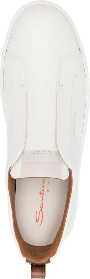 Leather Slip-On Sneakers - Image 4