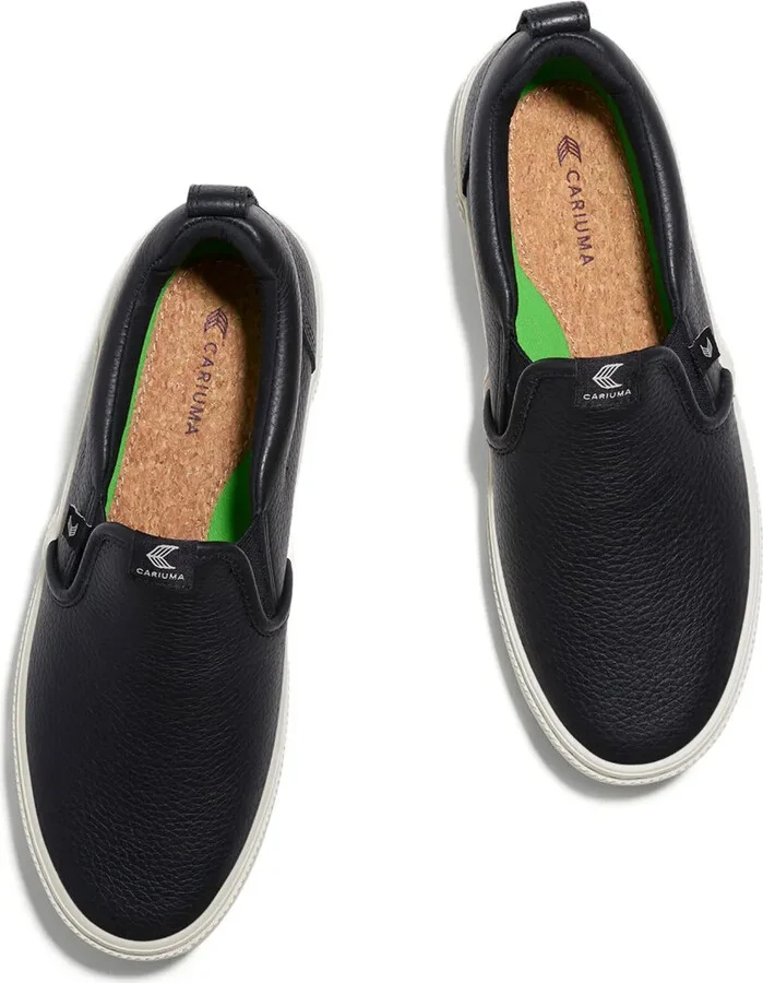 Leather Slip-On Sneakers - Image 3