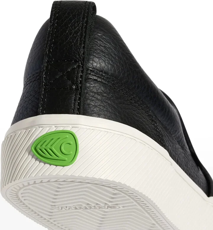 Leather Slip-On Sneakers - Image 4