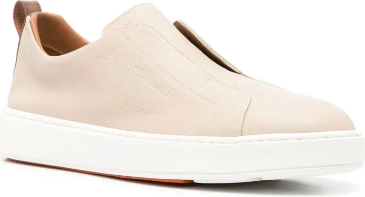 Leather Slip-On Sneakers - Image 2