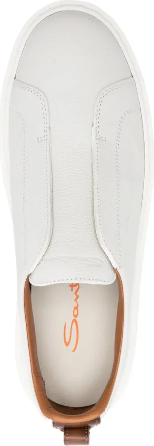 Leather Slip-On Sneakers - Image 4