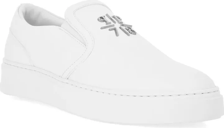 Leather Slip-On Sneakers - Image 2