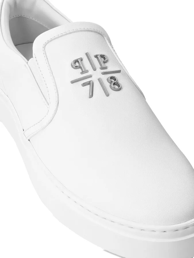 Leather Slip-On Sneakers - Image 4
