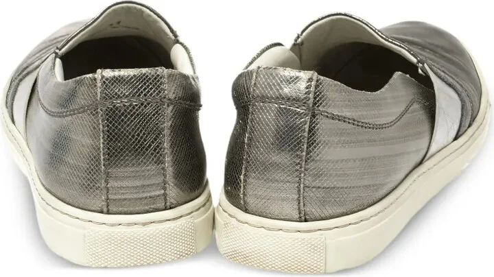 Leather Slip-On Sneakers - Image 3