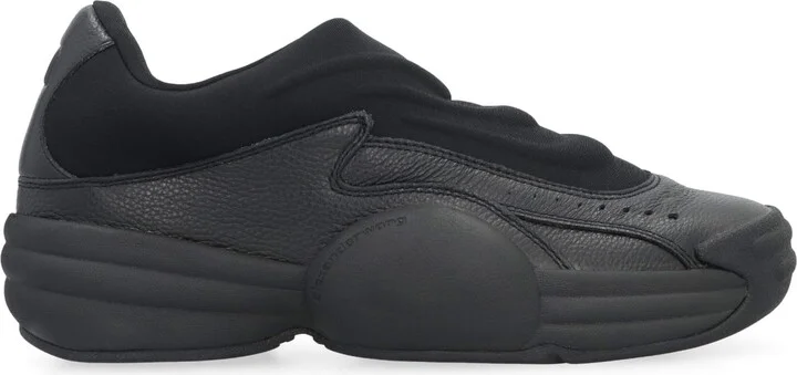 Leather Slip-on Sneakers