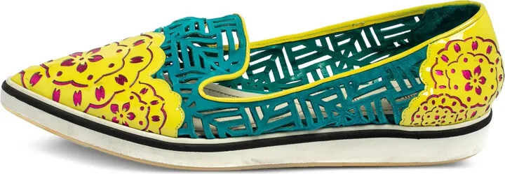 Leather Slip-On Sneakers