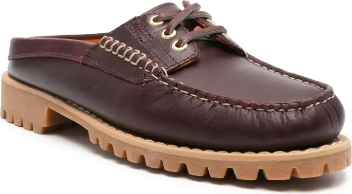 Leather Slipper Mules - Image 2