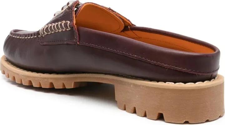 Leather Slipper Mules - Image 3