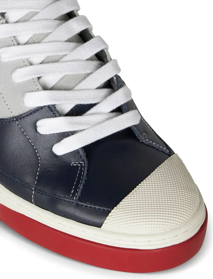 Leather slow-top sneakers - Image 4