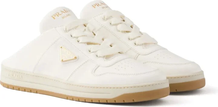 Leather Sneaker Mules - Image 2