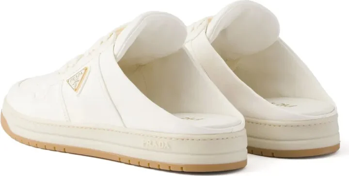 Leather Sneaker Mules - Image 3