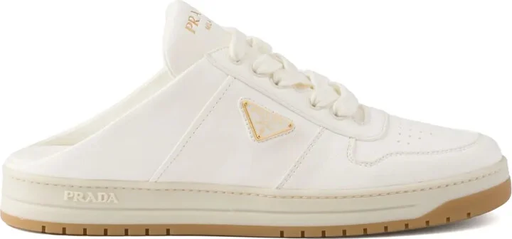 Leather Sneaker Mules