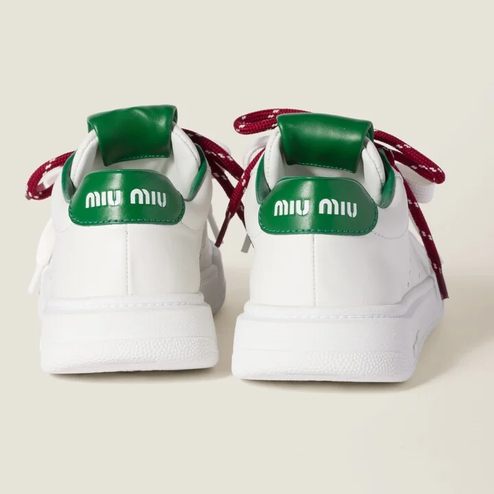 Leather sneakers - Image 3
