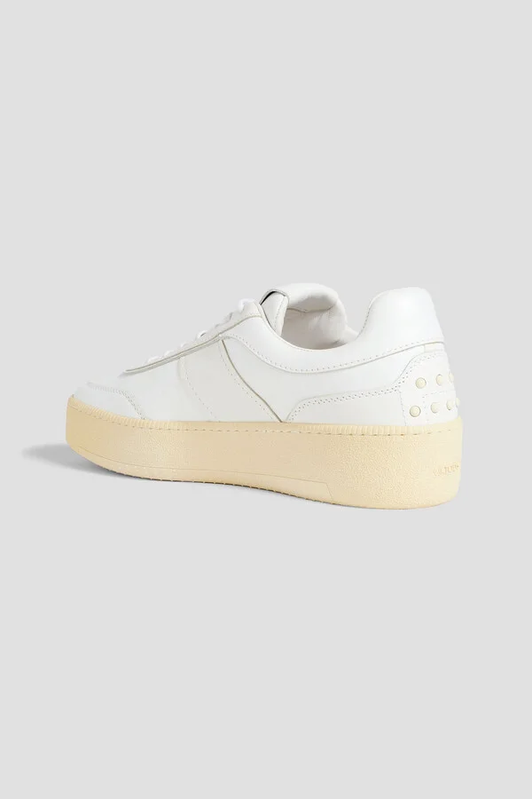 Leather sneakers - Image 3