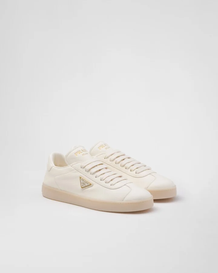 Leather sneakers