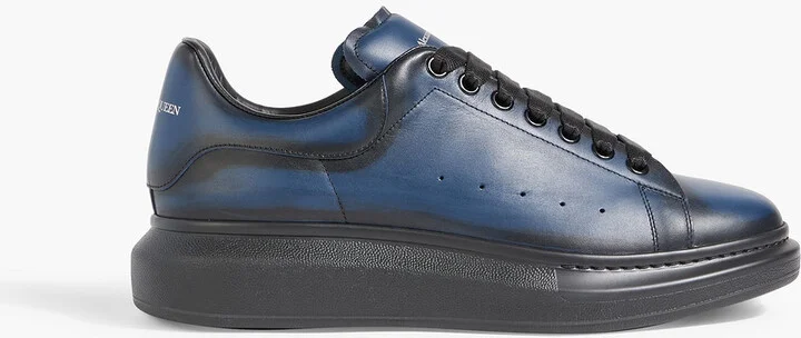 Leather sneakers