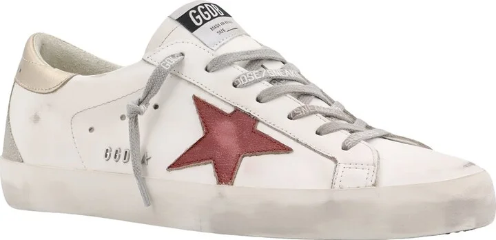 Leather Sneakers With Back Laminated Patch - Image 2