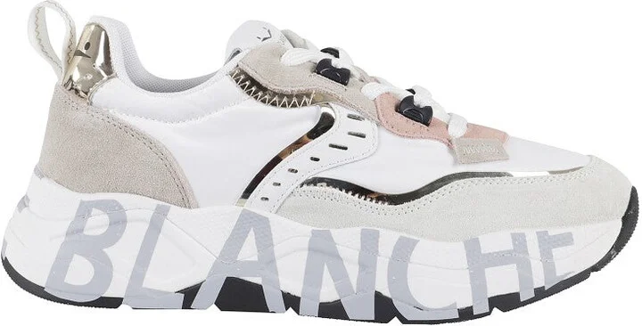 Leather Sneakers With Chunky Sole