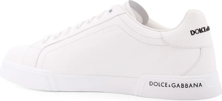 Leather Sneakers With Lateral Logo Patch - Image 3