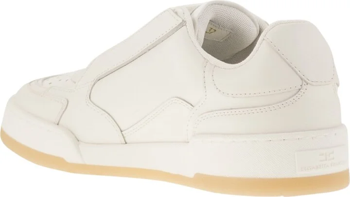 Leather Sneakers With Logo - Image 3