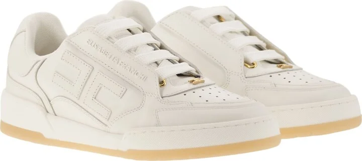 Leather Sneakers With Logo - Image 4