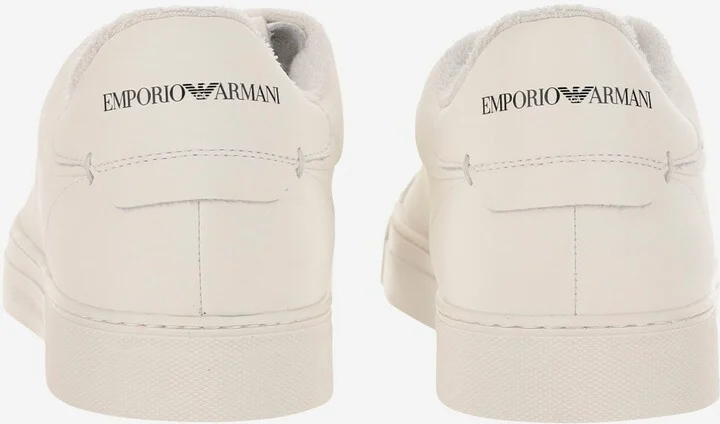 Leather Sneakers With Logo - Image 4