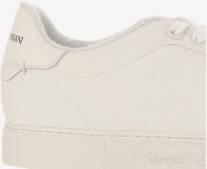 Leather Sneakers With Logo - Image 5