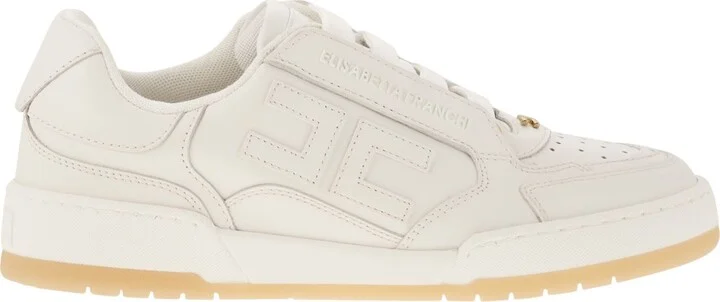 Leather Sneakers With Logo