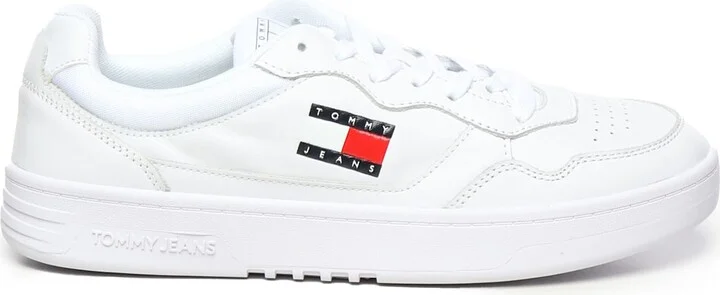 Leather Sneakers With Logo