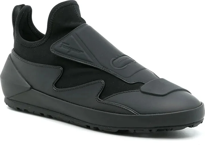 Leather Sock Style Sneakers - Image 2