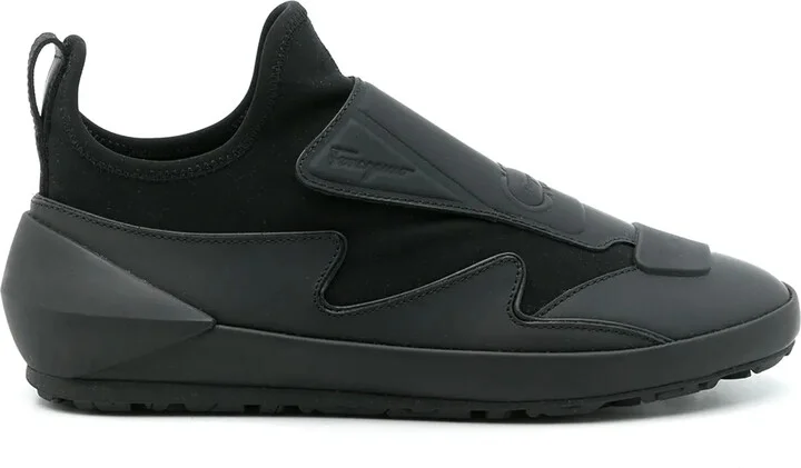 Leather Sock Style Sneakers