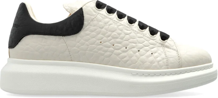 Leather Sports Shoes, , - White