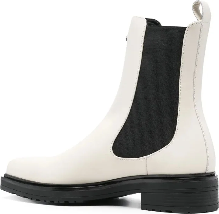 Leather Square Toe Boots - Image 3